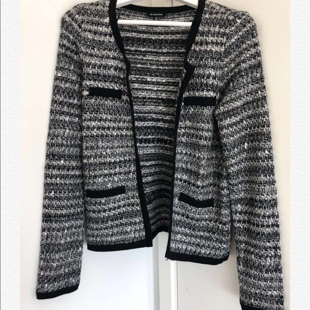 Chanel style elegant cardigan- Size S